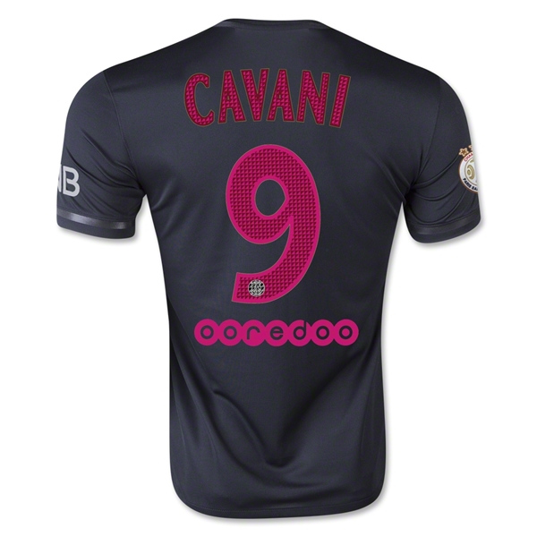 PSG 2015-16 CAVANI #9 Third Soccer Jersey